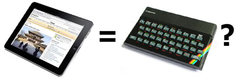 iPad equals Spectrum?